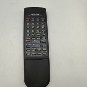 Sharp G0039AJ VCR Remote Control For Parts Only.
